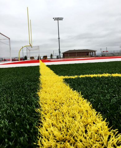 Sitting idle, the soccer team will not be making any corner kicks from the playing surface at Fort Osage High school this spring season.