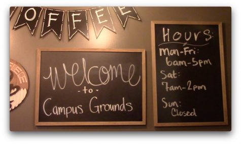 Campus Grounds opened Nov. 1 and serves coffee drinks and select food items.