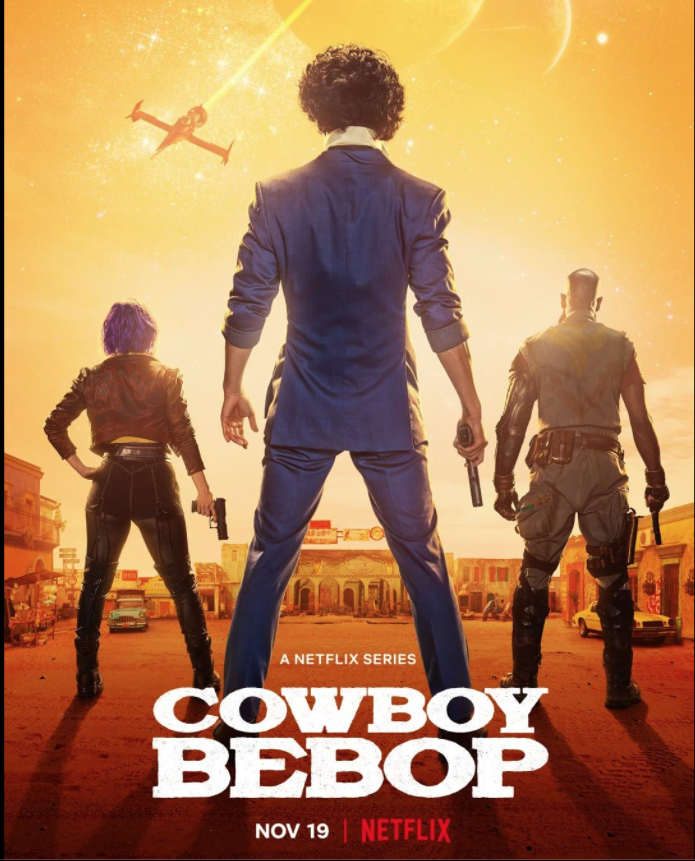 Cowboy BeBop (2021) is a live action remake of the 1998 Anime series of the same name.