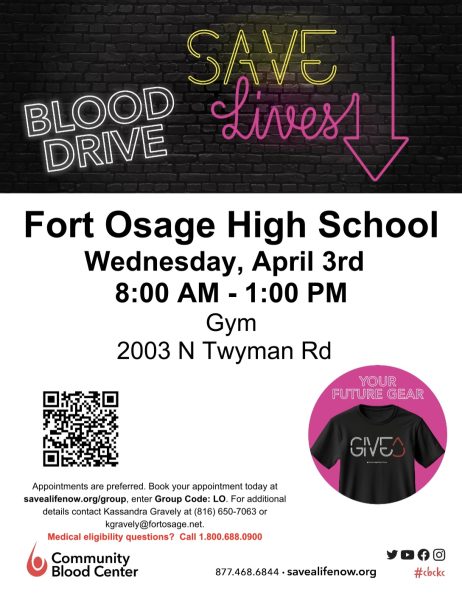 The National Honor Society blood drive took place on April 3rd in Gym 3. Senior Neveah McNew felt that her donation could help her community, I just wanted to be able to help out people who needed it.