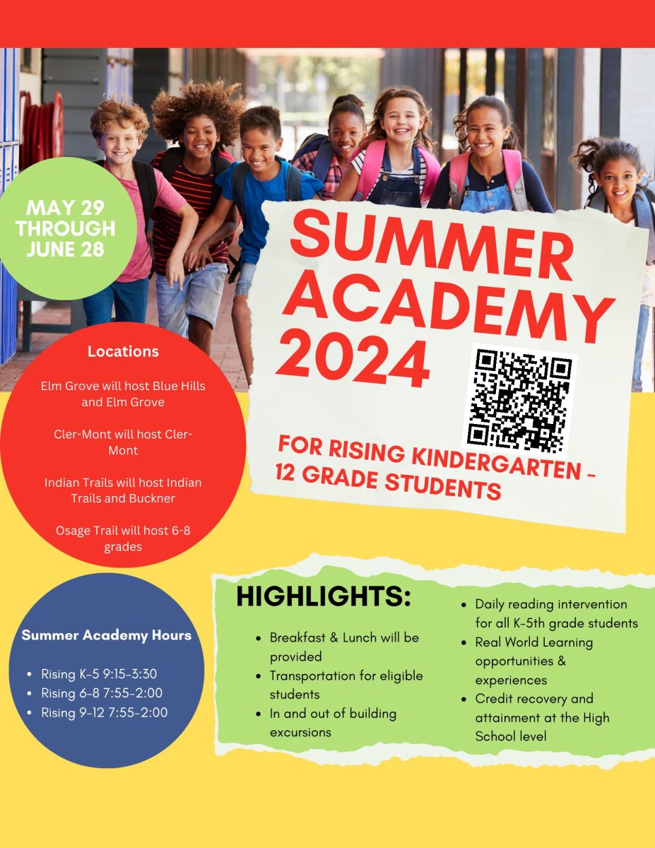 Fort Osages Summer Academy starts May 29 and lasts until June 28.