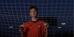 Sophomore Finn Snowden helped defeat the Grain Valley Eagles by scoring his PK in the shootout. Snowden believes calming the nerves is a big part of being successful in shootouts. "I have to calm myself down and focus and do whatever's best for the team," Snowden said. 