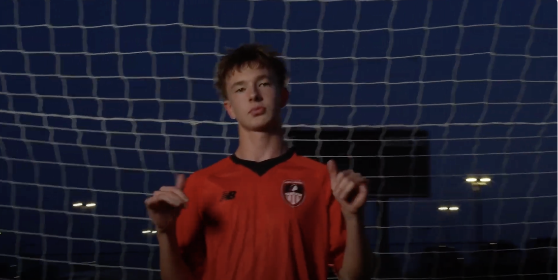 Sophomore Finn Snowden helped defeat the Grain Valley Eagles by scoring his PK in the shootout. Snowden believes calming the nerves is a big part of being successful in shootouts. "I have to calm myself down and focus and do whatever's best for the team," Snowden said. 